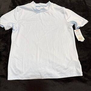 Cat & Jack Pale Blue Short Sleeve Crew Tee